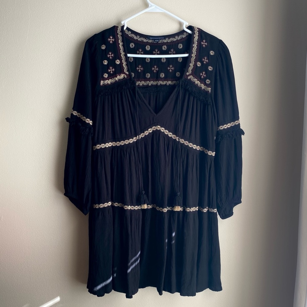 black dresses band Petite Accent Waist Long Sleeve Boat Neck Sheath Dress in ANNE Size:child-4 corset top dress Women's Grey Sequin Dress-